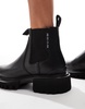 AllSaints Ada leather chelsea boots in black