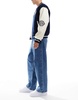 Bershka standard fit jeans in mid blue