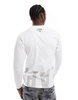 Aape By A Bathing Ape logo long sleeve t-shirt with back print in white