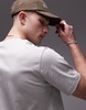 ARKET jersey t-shirt in off white
