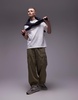 ARKET heavyweight jersey oversized T-shirt in white