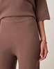 ASOS DESIGN knit compact pants in mocha - part of a set