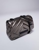 Armani Exchange cross-body padded bag in silver