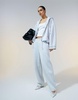 ASOS DESIGN barrel leg sweatpants in gray heather - part of a set