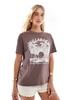 Billabong sweet escape T-shirt in brown