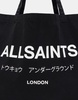 AllSaints Underground tote bag in black
