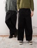 Reclaimed Vintage Unisex Bermuda style pants in black