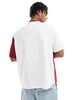 Bershka 1989 printed t-shirt in red