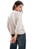 ONLY cropped knitted t-shirt in beige