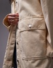 Topshop cord jacket in ecru