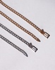ALDO Groenna 2-pack chain belts in gold and silver