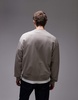 ARKET relaxed terry sweatshirt in beige