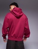 The North Face Evolution Vintage pullover hoodie in beetroot red