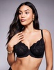 Ann Summers Fuller Bust Sexy Lace non padded plunge bra in black