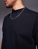 ASOS DESIGN premium heavyweight oversized boxy t-shirt 300gsm in black