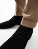ASOS DESIGN lace up chukka boots in black