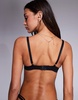 Ann Summers Faithful fan non padded balcony bra in red
