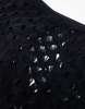 Ann Summers captive crotchless bodysuit with fan print in black