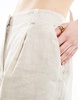 & Other Stories tailored linen shorts in beige