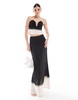 ASOS DESIGN maxi skirt in ombre print - part of a set
