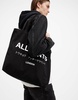 AllSaints Underground tote bag in black