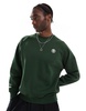 Aape By A Bathing Ape logo sweatshirt in dark green
