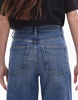 ARKET Coral high waist relaxed leg jeans in light wash blue