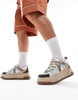 ASOS DESIGN chunky sneakers with oversized laces