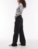 ARKET Lupine high rise wide leg jeans in washed black