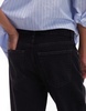 ARKET Shore low waist relaxed boyfriend fit denim jeans in black