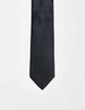 ASOS DESIGN slim tie in black