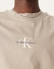 Calvin Klein Jeans monologo tank top in stone