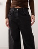 COLLUSION X007 XL baggy jeans in washed black