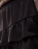 COLLUSION mini flippy skirt with asymmetric detail