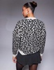 River Island oversized cardigan in cream