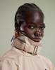 & Other Stories short trench jacket with strap funnel neck detail in beige