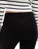 Bershka high waisted flared jeans in black
