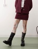 Reclaimed Vintage cord mini skirt in burgundy - part of a set