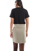 Vero Moda wrap mini skirt in beige herringbone tweed - part of a set