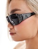 AIRE vesta diamante sunglasses in black