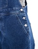 ASOS DESIGN classic denim overalls in indigo wash