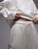 Topshop cuffed sweatpants in ecru - part of a set