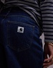 Carhartt WIP Brandon loose fit denim shorts in dark wash