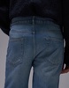 Topman rigid straight jeans in light wash blue
