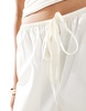 Mango tie waist pants in white - part of a set