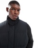 Jack & Jones puffer vest in black