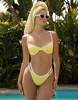 Dippin' Daisy's west coast underwire bikini top in sunshine