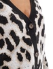 Brave Soul knit leopard print cardigan