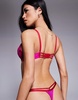 Ann Summers Everlasting Love padded plunge bra in bright pink