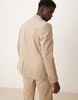 ASOS DESIGN regular corduroy suit jacket in stone